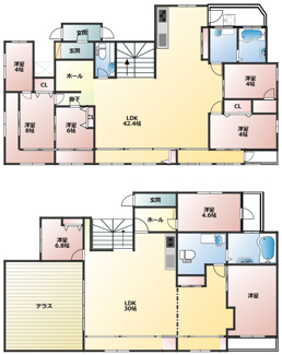 【間取り】 | パレスＭ