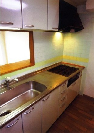 エヴァーグリーンのキッチン