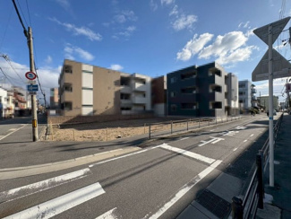 【前面道路含む現地写真】 | 中加賀屋４丁目　売土地　全４区画