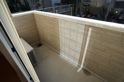 【バルコニー】 | グラースＡ | バルコニー付きです