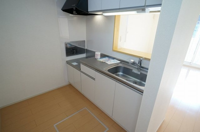 【キッチン】 | グラースＡ | きれいなキッチンです