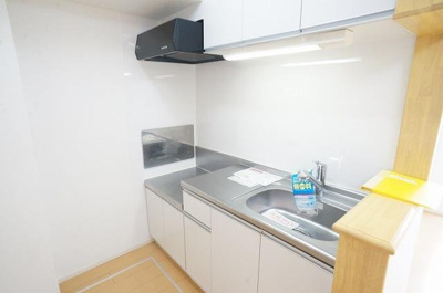 【キッチン】 | ソーレⅡ | お料理しやすいキッチンです