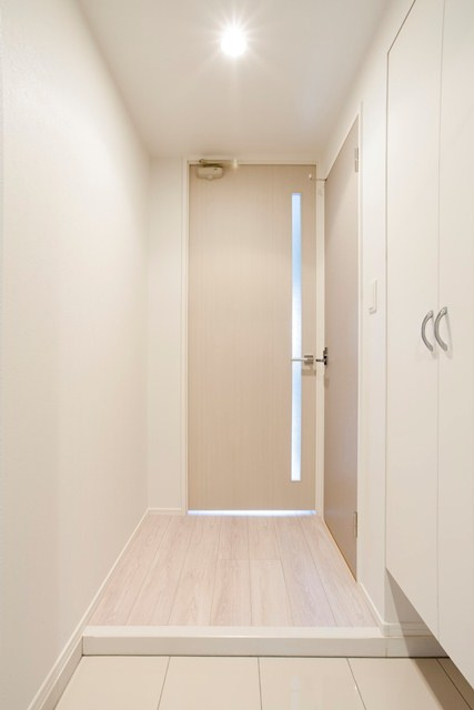 エンクレスト博多PREMIERの玄関|ゆったりとした玄関です