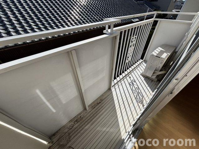 メゾン大栄　Ａのバルコニー