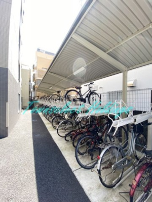 【その他共用部分】 | S-FORT湘南平塚 | 共有部分に駐輪場あり♪