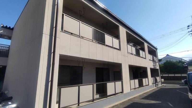 泉北郡忠岡町馬瀬１丁目のハイツの外観|外観もきれいです