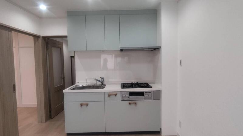 泉北郡忠岡町馬瀬１丁目のハイツのキッチン|キッチンです