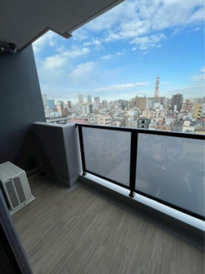 【バルコニー】 | メイクス浅草イースト | 別部屋参考写真！