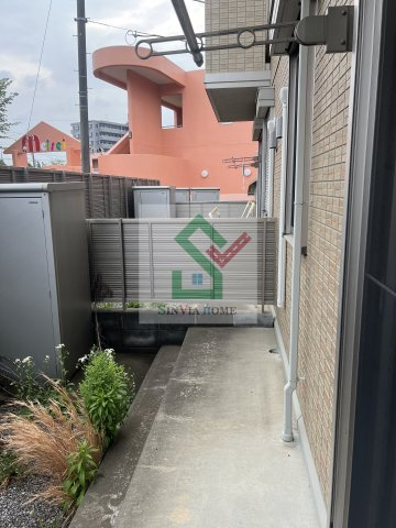 プレジール田無のバルコニー