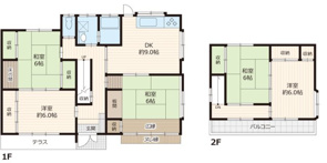 宇都宮市城南1丁目土地分譲　（土地借地権付　古屋有）の画像