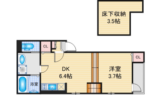 【間取り】 | CUBE | 略図の為、現状優先