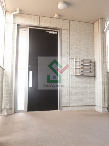 プランドールA棟のロビー