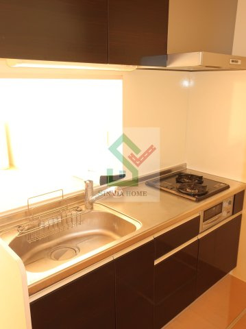 プランドールA棟のキッチン