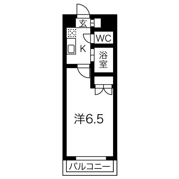 カーサ川並の間取り