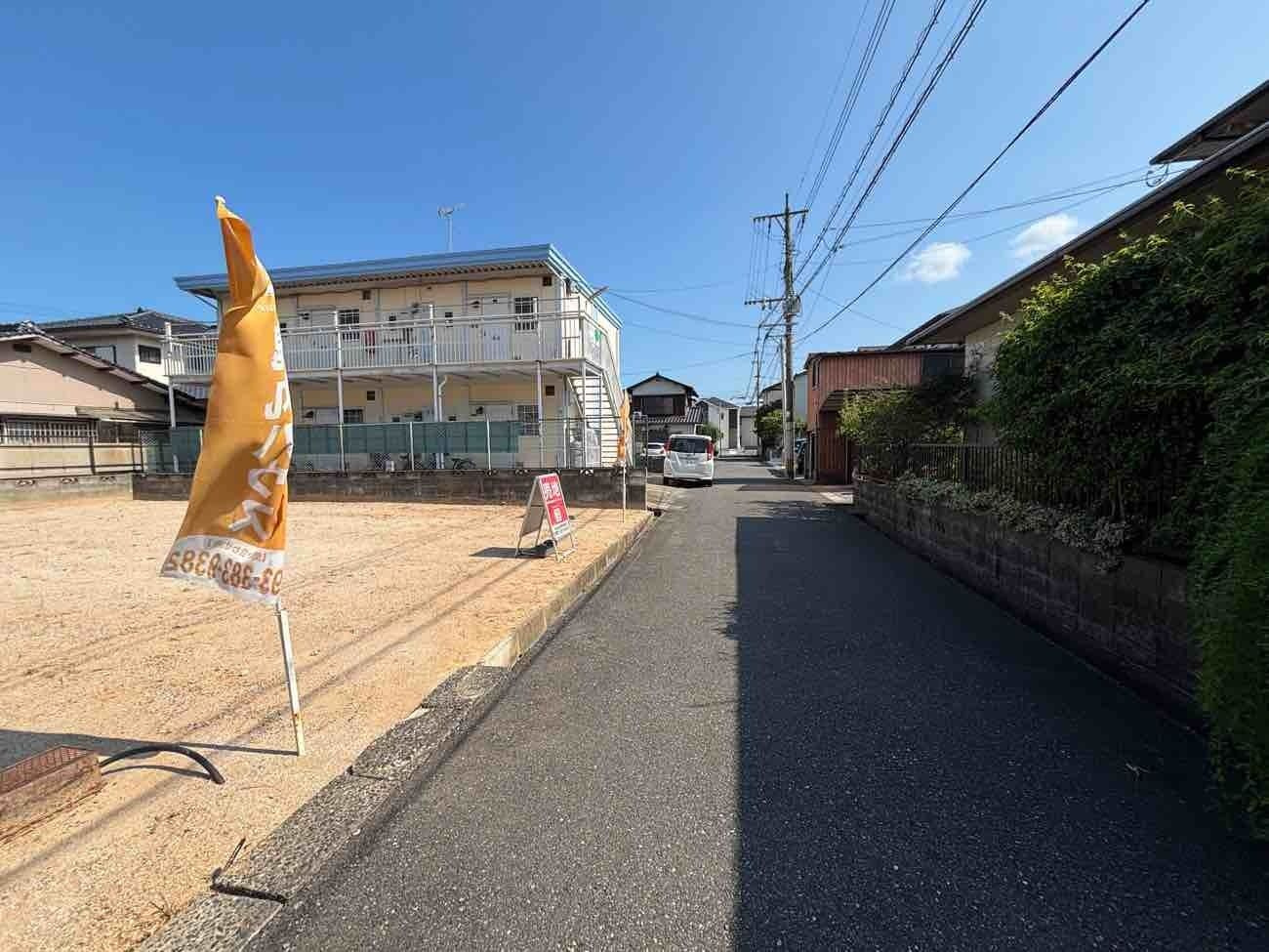 下曽根四丁目（7期）の前面道路含む現地写真|現地（2026年8月19日）撮影