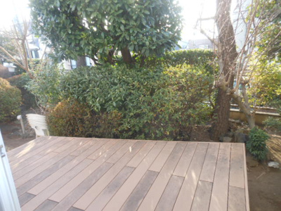 【バルコニー】 | リラドエテ | ウッドデッキ