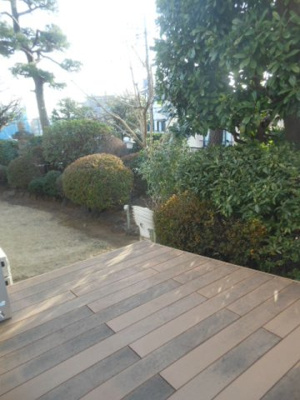 【バルコニー】 | リラドエテ | ウッドデッキ