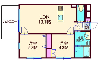 【間取り】 | リラドエテ
