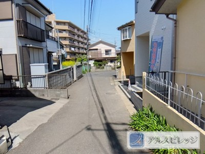 新築｜さいたま市見沼区風渡野｜全１棟の前面道路含む現地写真|前面道路含む現地写真です