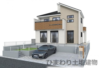 【外観】 | 厚木市まつかげ台  1号棟 2期 | イメージパース（完成時に現況と異なる場合は現況優先となります）