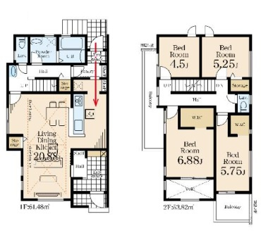 京王相模原線「稲城」新築戸建の画像