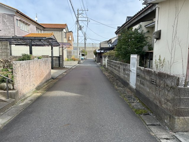 新潟市中央区弁天橋通1丁目　売地の前面道路含む現地写真