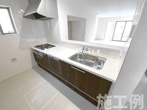 【キッチン】 | 【仲介手数料０円】座間市南栗原6期　新築一戸建て　１号棟　全2棟 | 座間市南栗原6期　新築一戸建て　全2棟