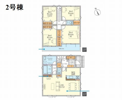 【その他】 | 【仲介手数料０円】座間市南栗原6期　新築一戸建て　１号棟　全2棟 | 2号棟　座間市南栗原6期　新築一戸建て　全2棟