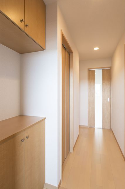 藤沢市弥勒寺２丁目の賃貸マンションの玄関