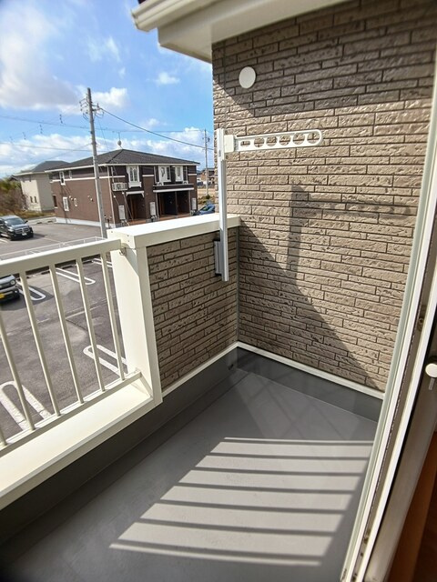 グレイス９のバルコニー