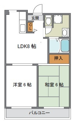 セントエルモ高石の間取り