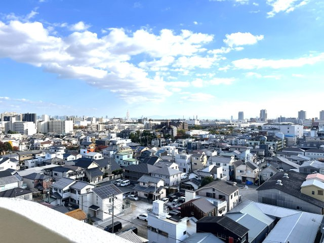 パレス南塚口壱号棟の展望