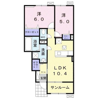 【間取り】 | レジデンス鳥生２