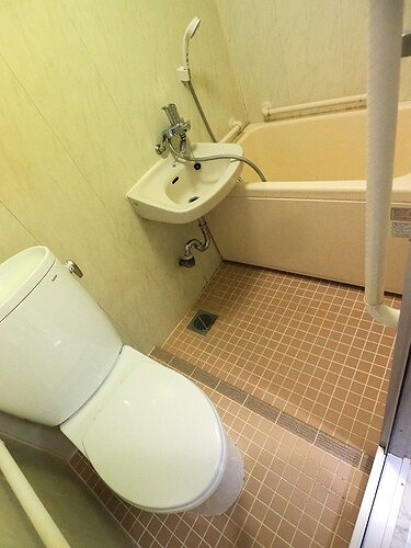 ドミール蒲田の設備|３点ユニット（内装前）