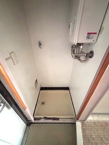 ドミール蒲田の設備|洗濯機置場（内装前）