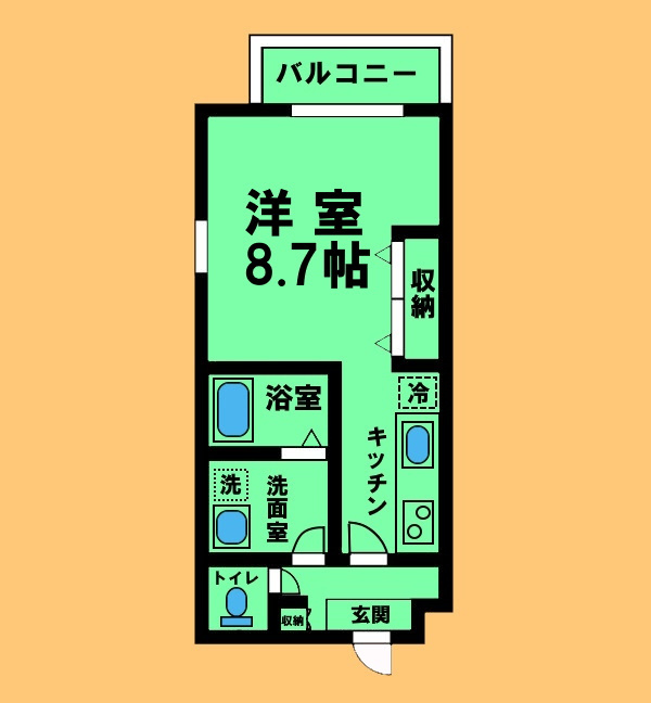 トロワ浄心の間取り