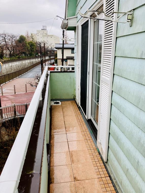 堀ノ内戸建のバルコニー