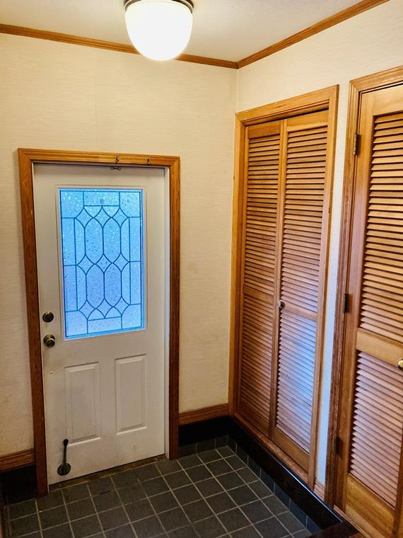 堀ノ内戸建の玄関