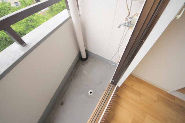 サンハイツ上村のバルコニー