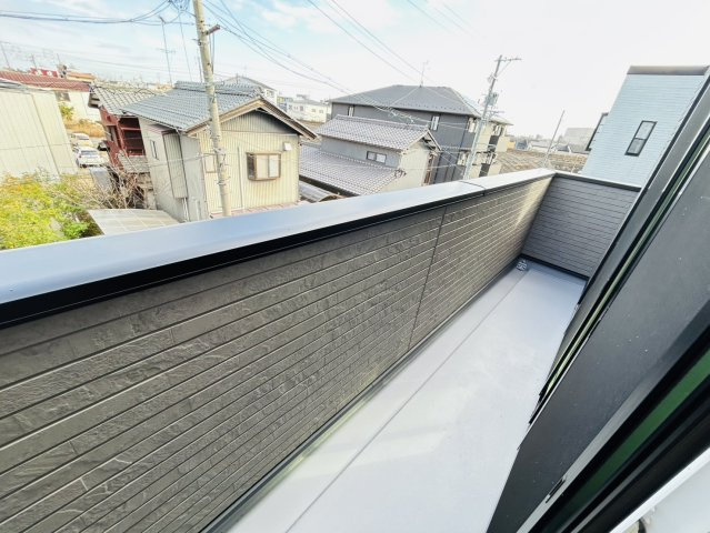 瑞穂市 別府（穂積駅） 3階建 のバルコニー|3階バルコニー