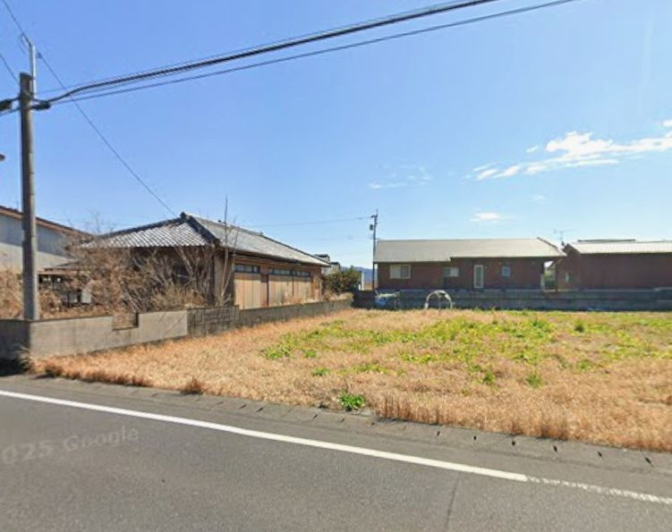 都城市大岩田町の売地の外観