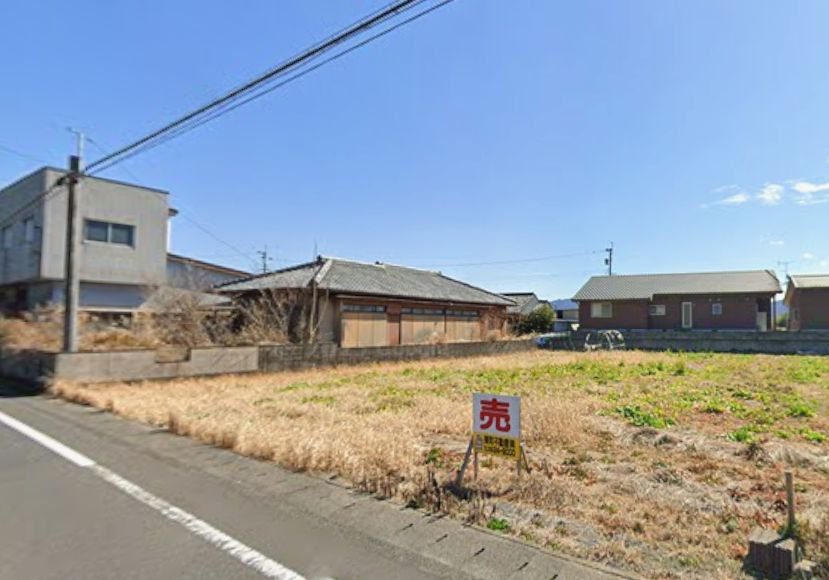都城市大岩田町の売地の外観