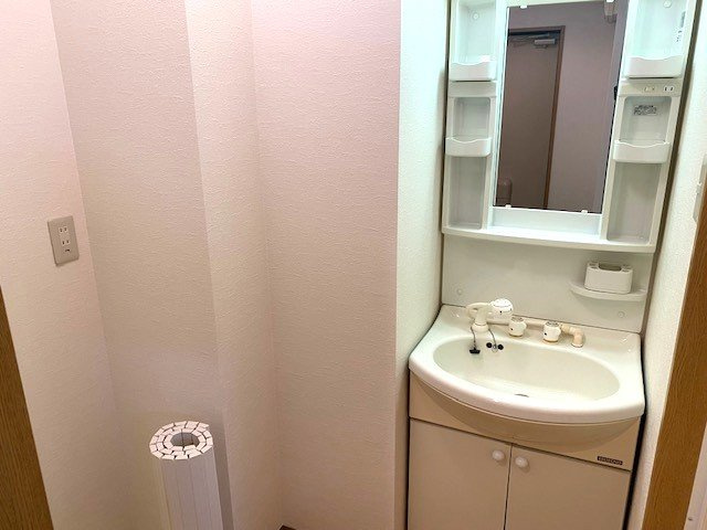 新潟市中央区本町通6番町【サンジェーヌ本町】の独立洗面台