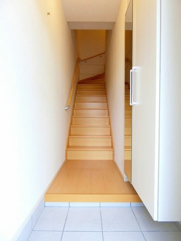 フルール　ベルジェＡの玄関