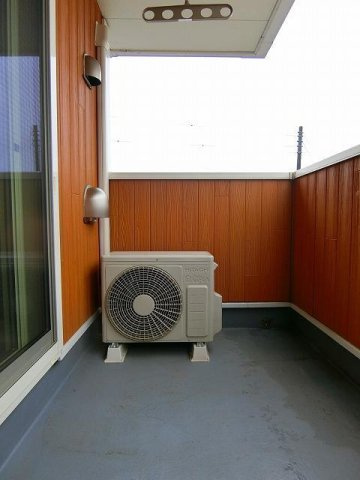 グランドソレーユＢのバルコニー