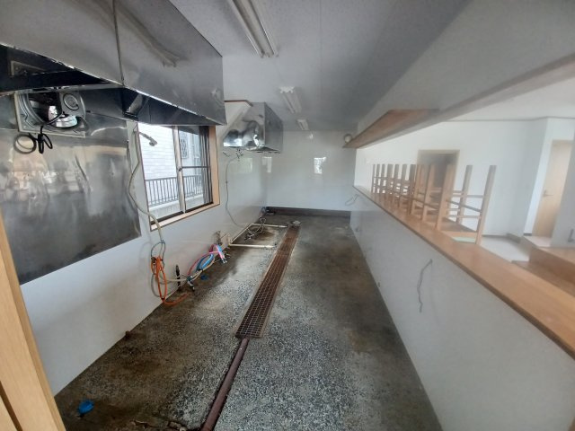 加美町小川様店舗のキッチン|厨房部分です