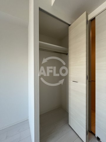 エスレジデンス江坂の収納|S-RESIDENCE江坂　クローゼット