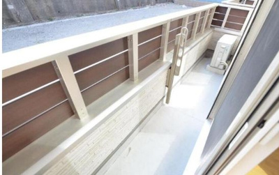 【バルコニー】 | フォレストメゾン三河島 | 広々としたバルコニーです