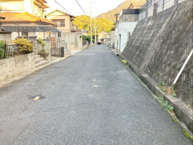北九州市八幡西区大畑町　中古戸建の前面道路含む現地写真|前面道路の様子です！