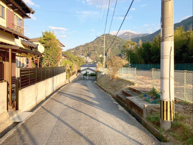 北九州市八幡西区大畑町　中古戸建の前面道路含む現地写真|前面道路の様子です！